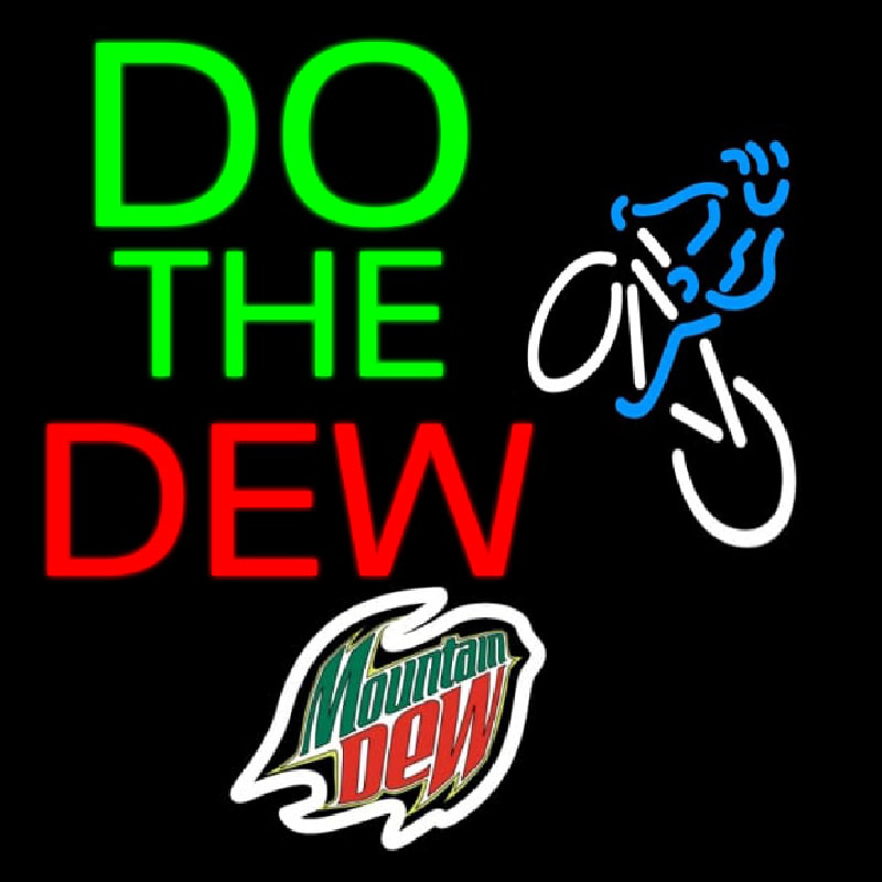 Mountain Dew Do The Dew Leuchtreklame