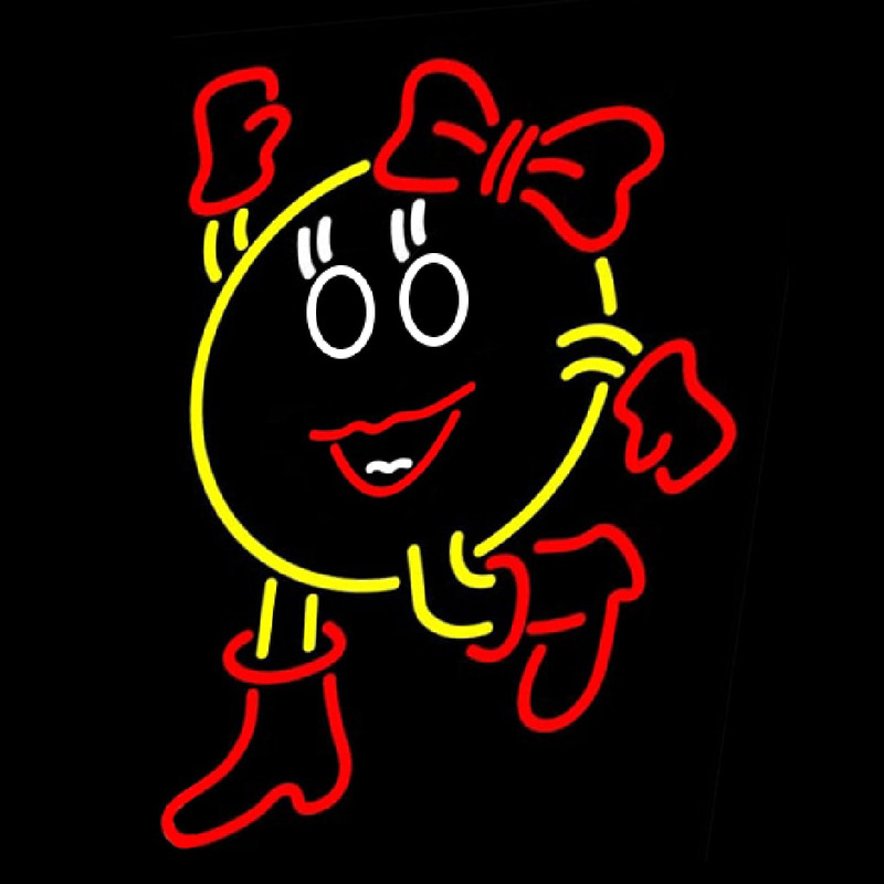 Ms Pac Man Leuchtreklame