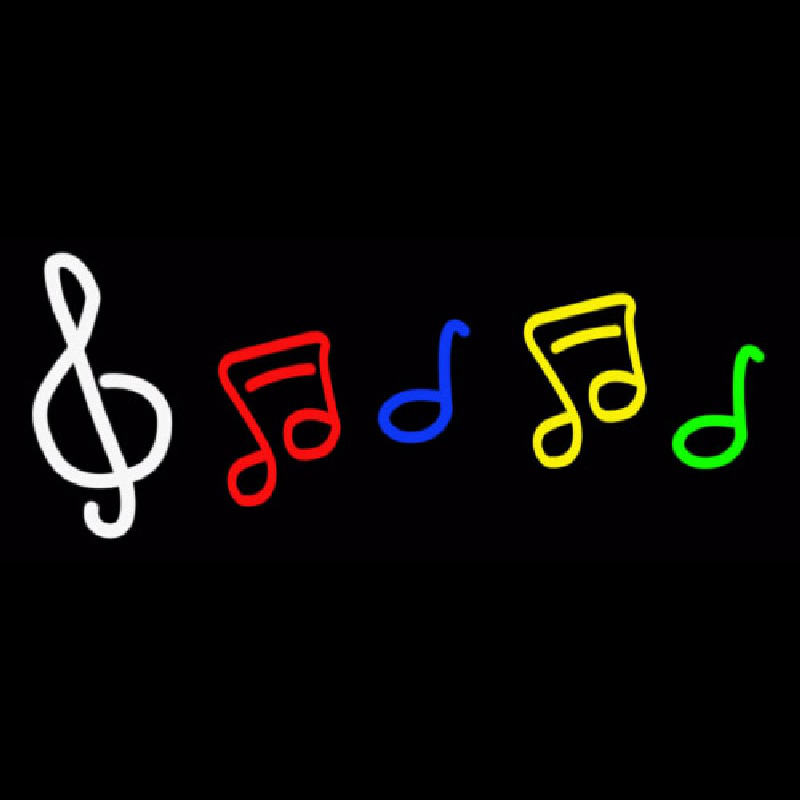 Music Logo Leuchtreklame