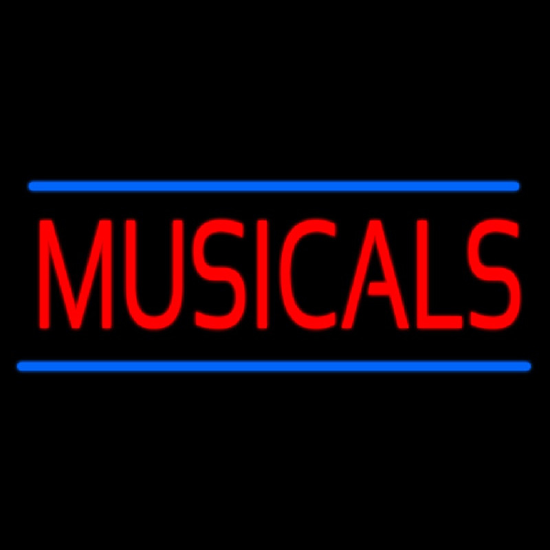 Musicals Leuchtreklame