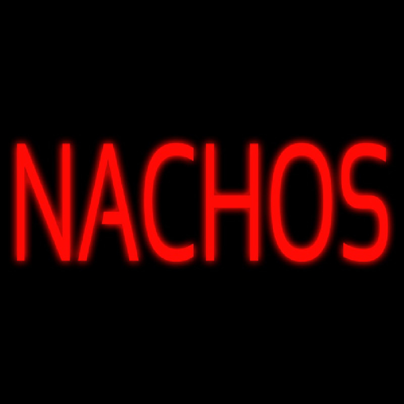 Nachos Leuchtreklame