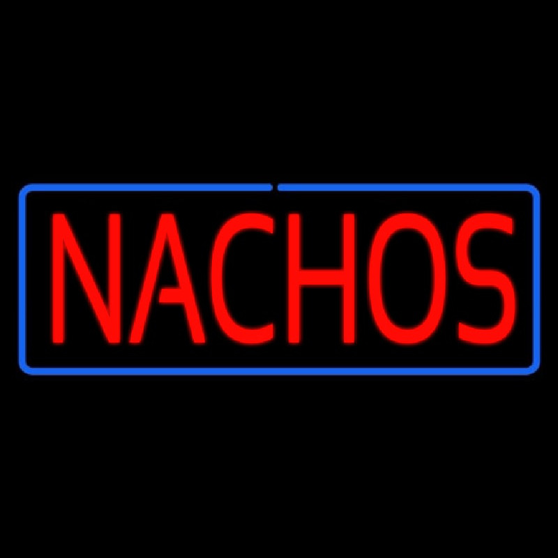 Nachos Leuchtreklame