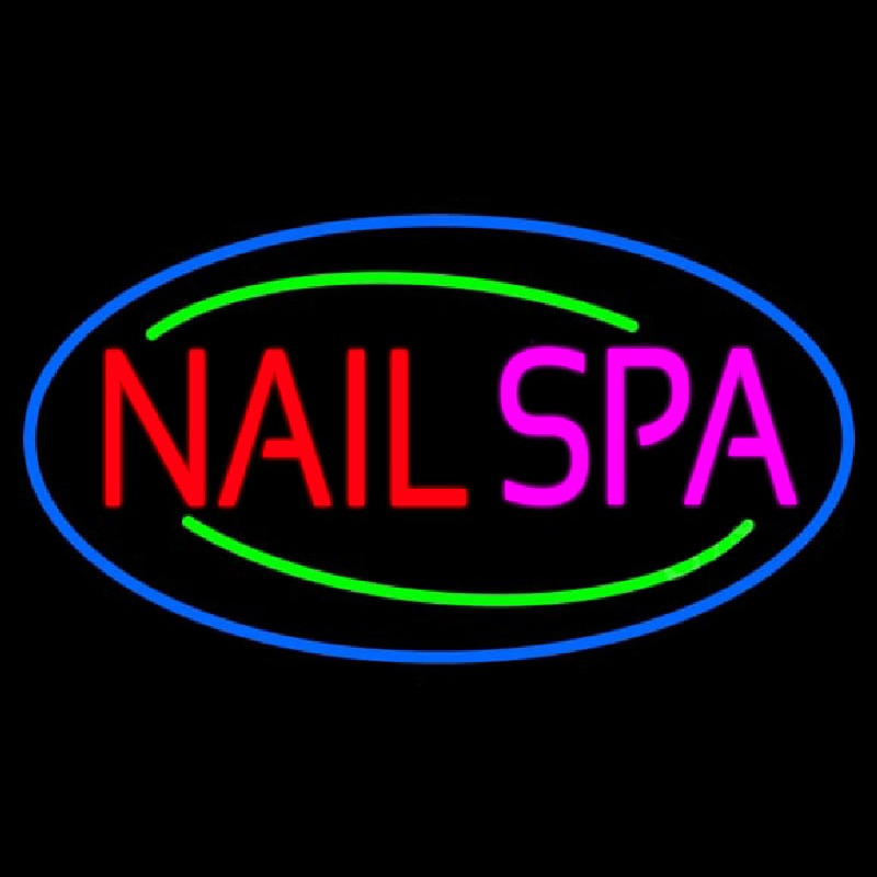 Nail Spa Leuchtreklame