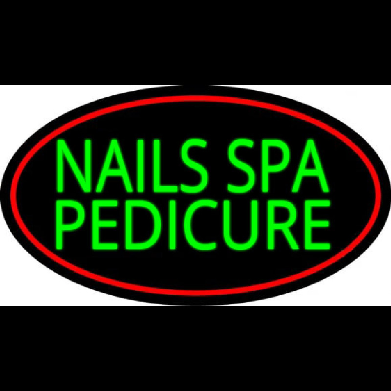 Nails Spa Pedicure Leuchtreklame