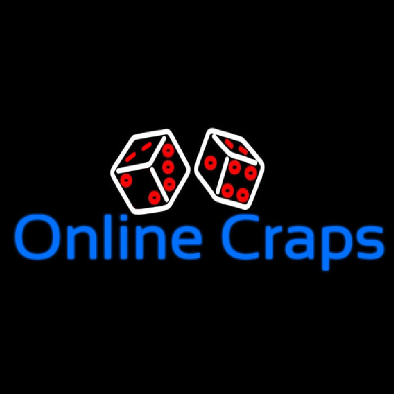 Online Craps 1 Leuchtreklame