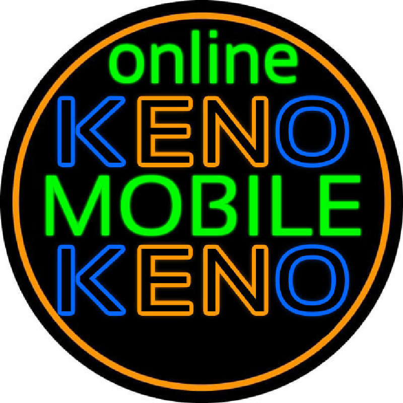 Online Keno Mobile Keno 2 Leuchtreklame