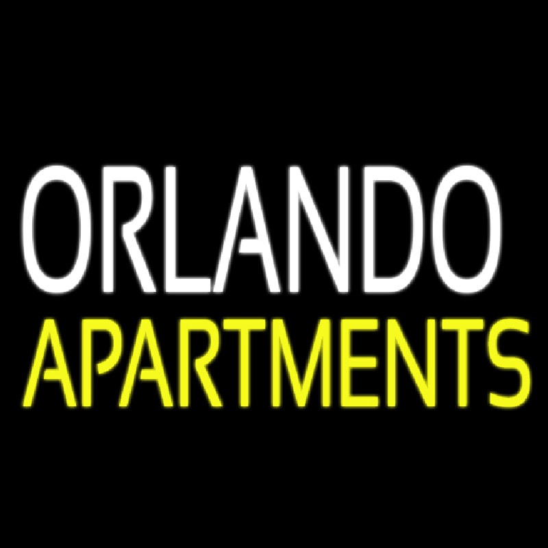 Orlando Apartments Leuchtreklame