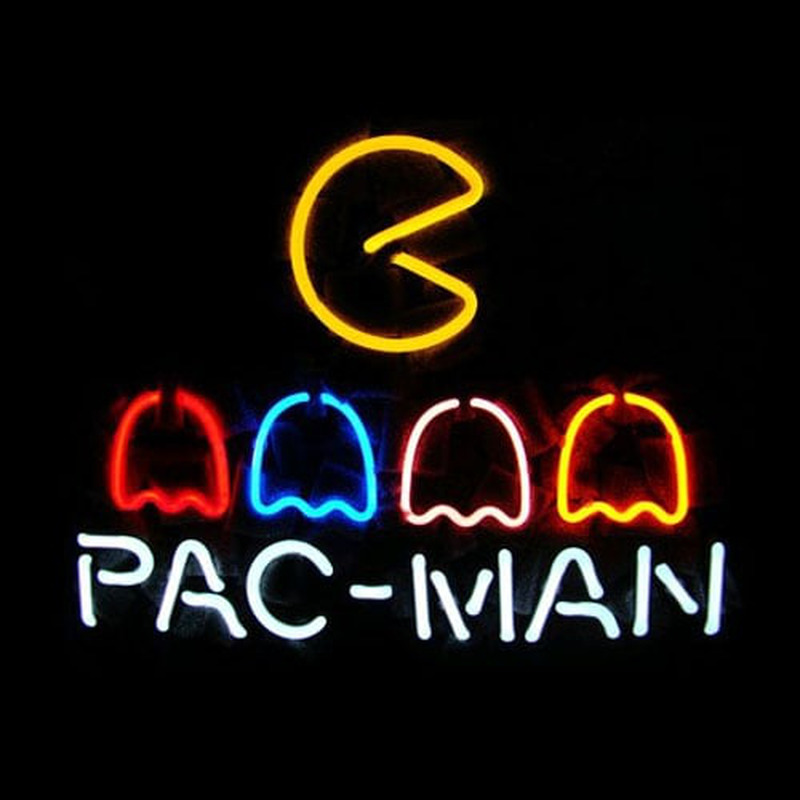 Pac Man Leuchtreklame