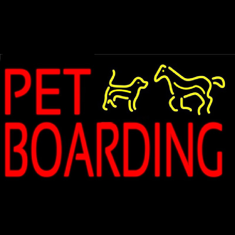 Pet Boarding 1 Leuchtreklame