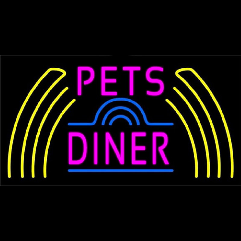 Pet Diner 1 Leuchtreklame