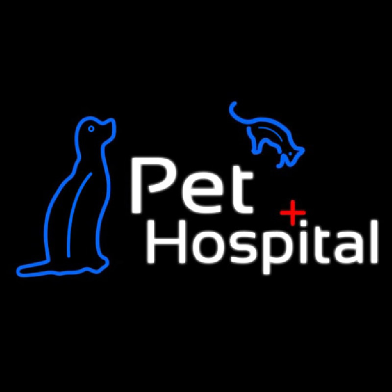 Pet Hospital Leuchtreklame