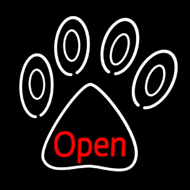 Pet Open 1 Leuchtreklame