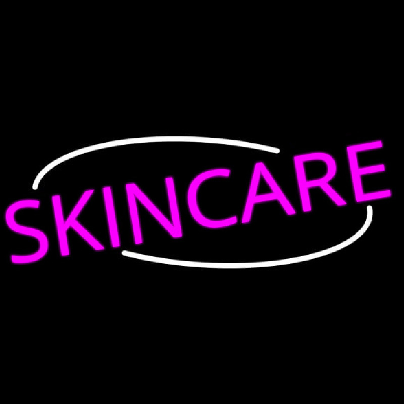 Pink Skin Care Leuchtreklame