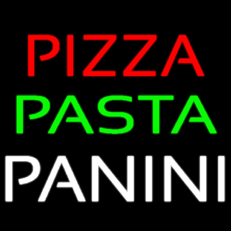 Pizza Pasta Panini Leuchtreklame