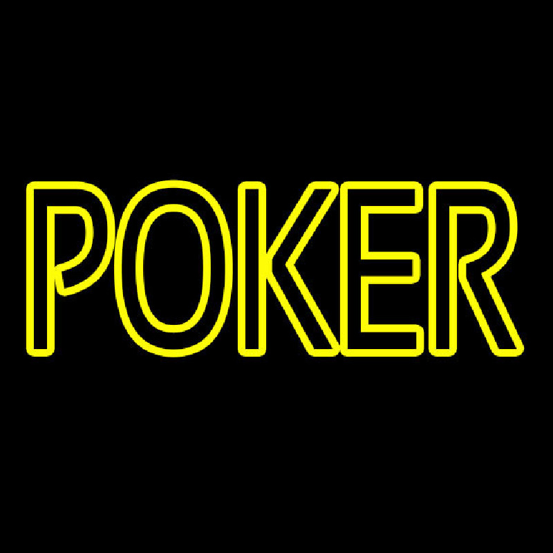 Poker Leuchtreklame