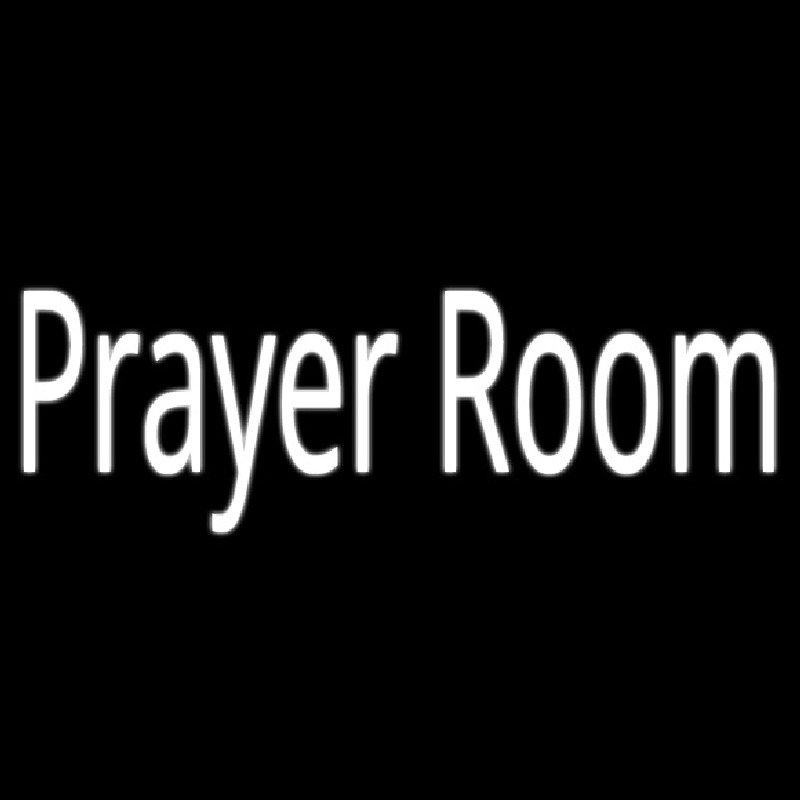 Prayer Room Leuchtreklame