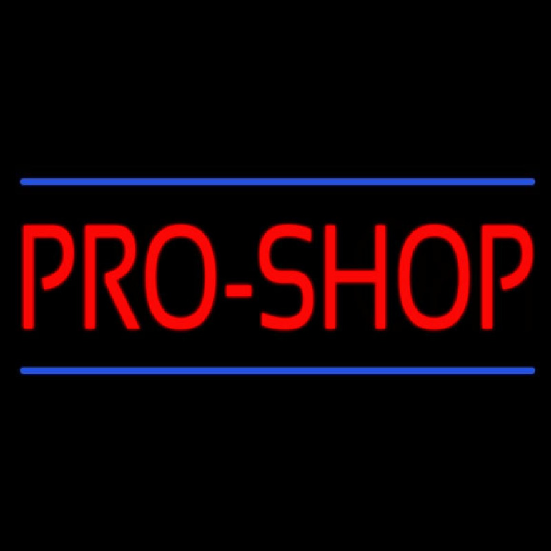 Pro Shop Leuchtreklame