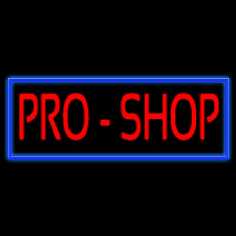 Pro Shop Leuchtreklame