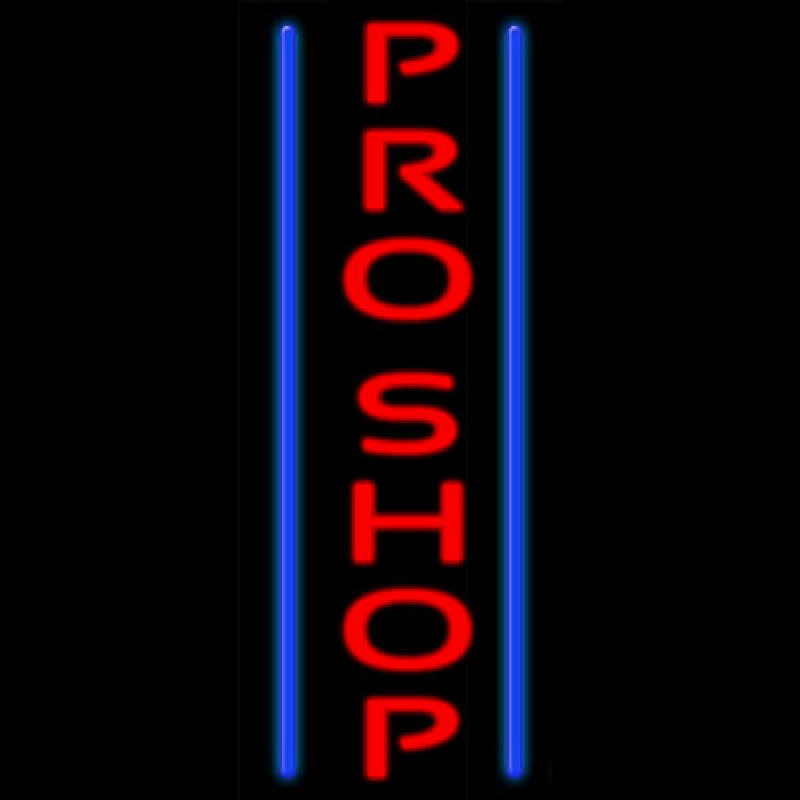 Pro Shop Leuchtreklame