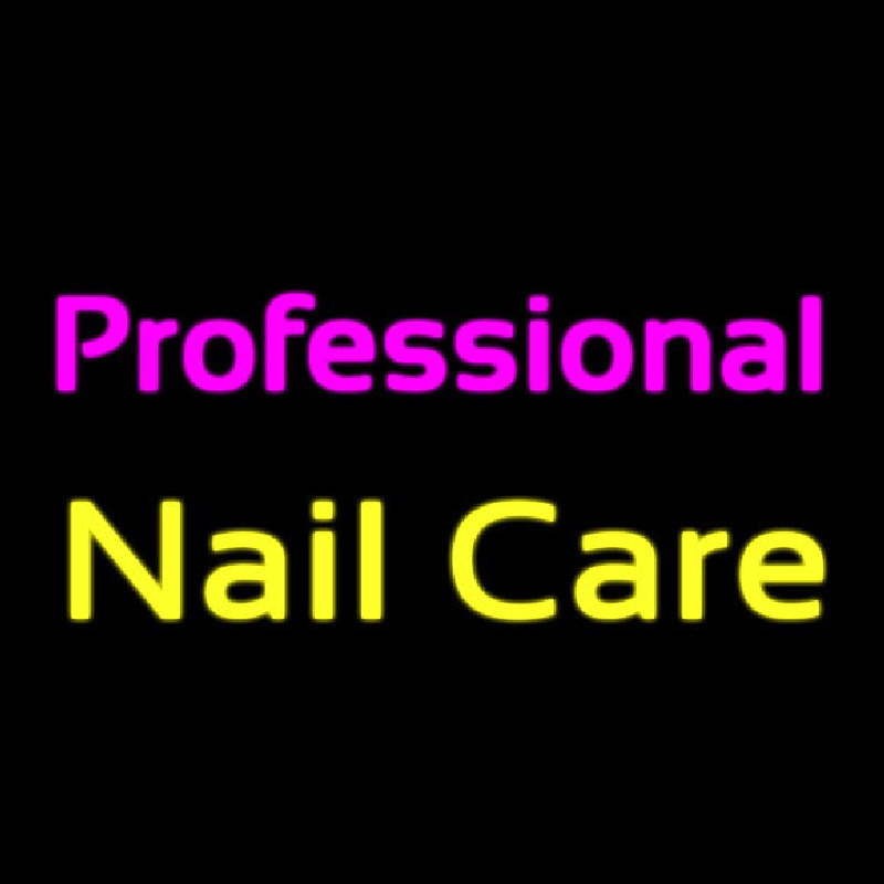 Professional Nail Care Leuchtreklame