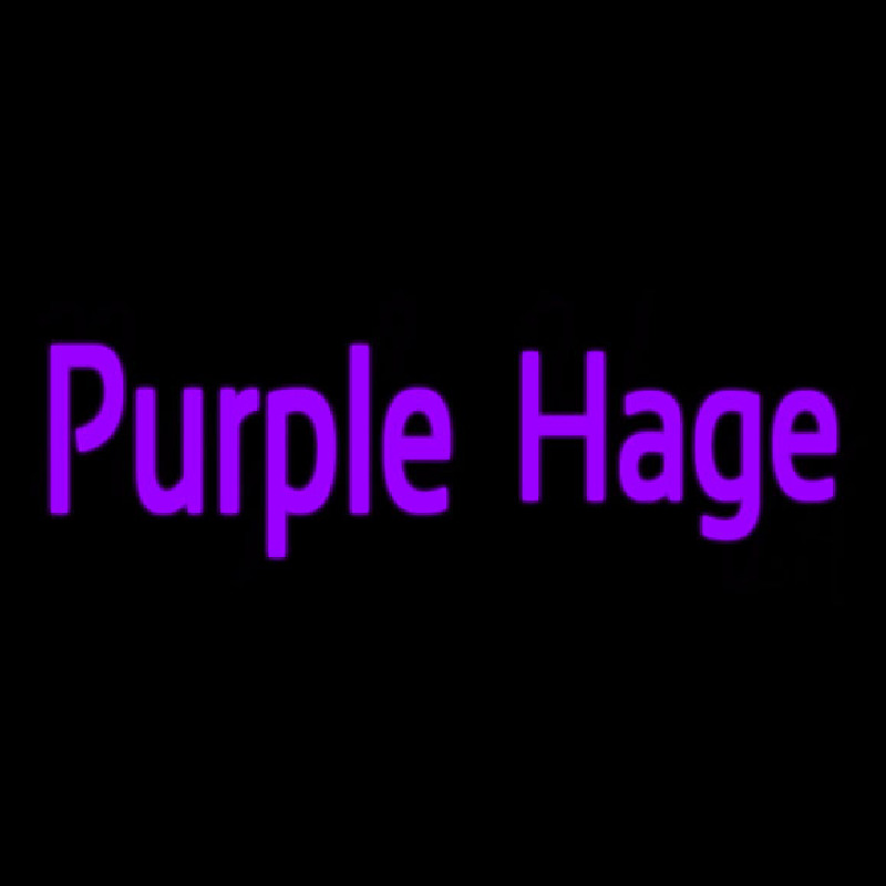 Purple Hage Leuchtreklame