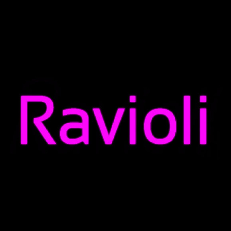 Ravioli Leuchtreklame