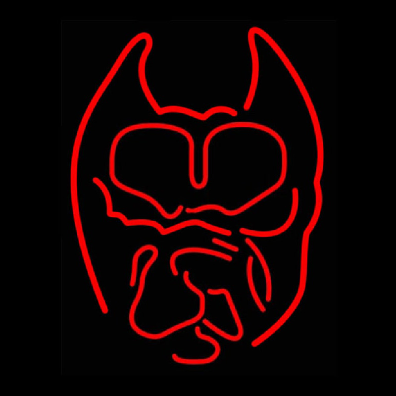 Red Devil Logo Leuchtreklame