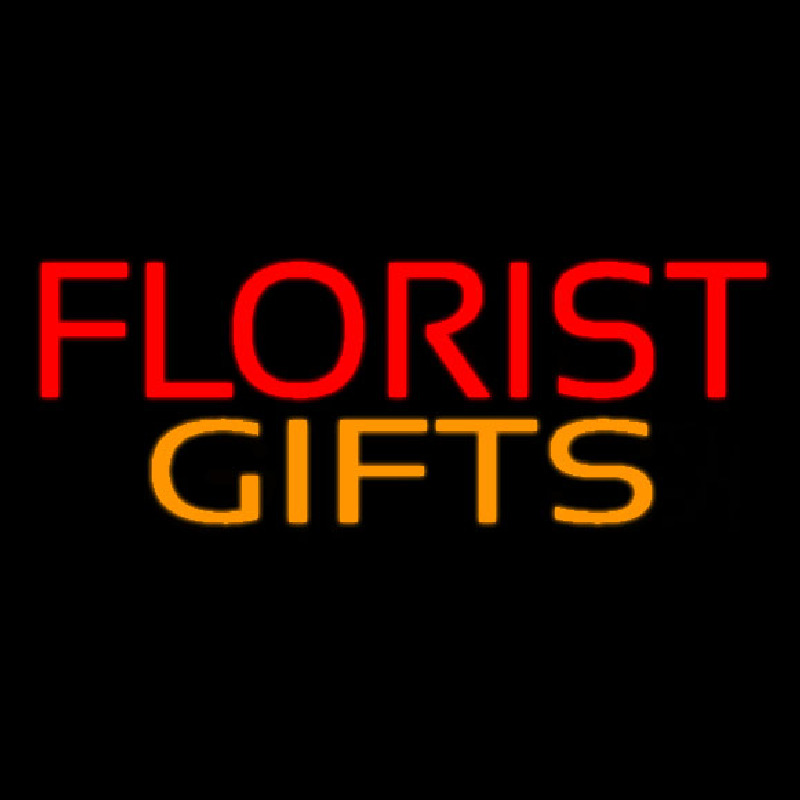 Red Florist Gifts Leuchtreklame