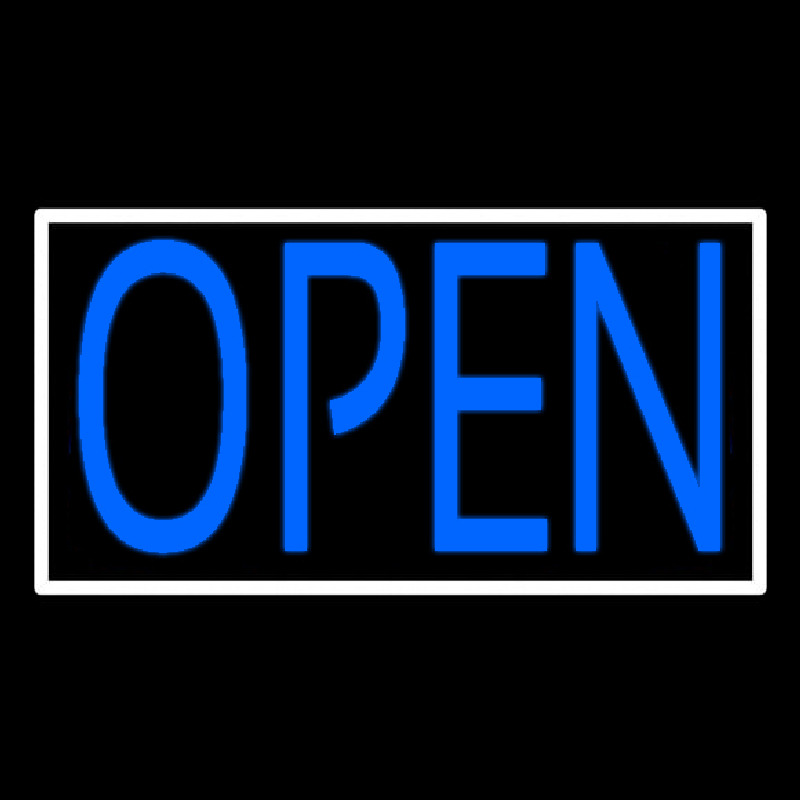 Red Open Fish Logo Flashing Leuchtreklame