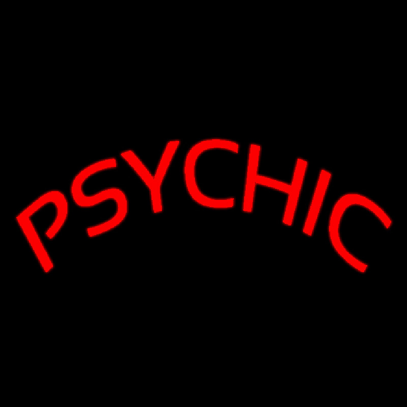 Red Psychic Leuchtreklame