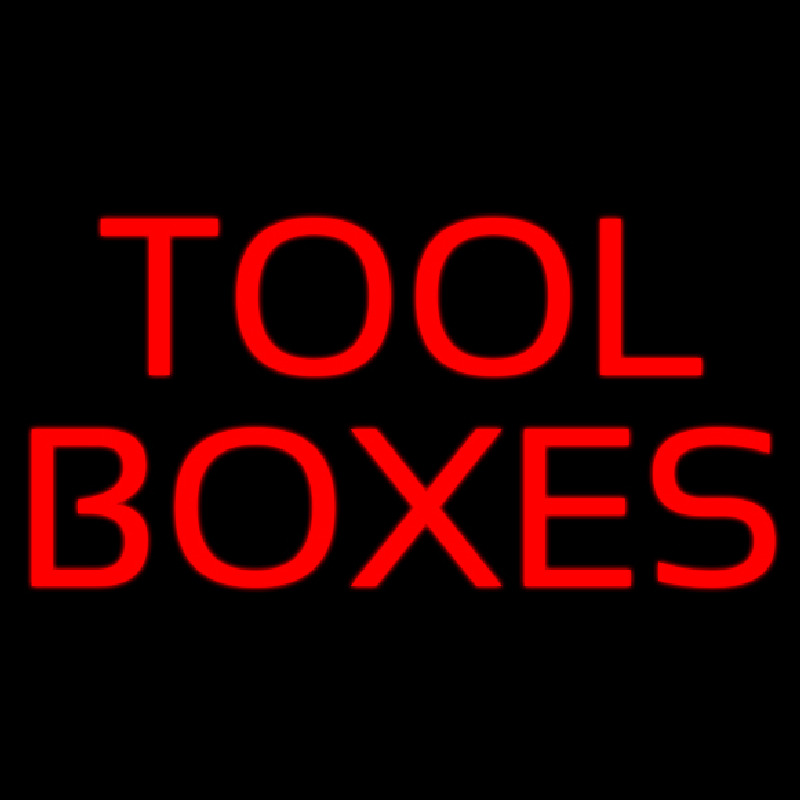 Red Tool Bo es 1 Leuchtreklame