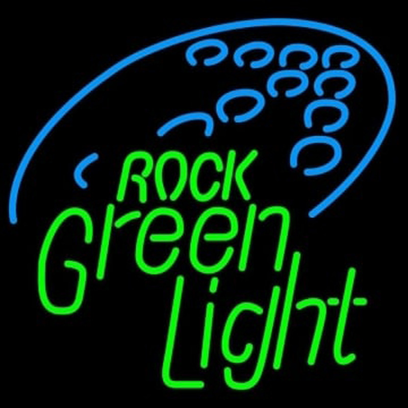 Rolling Rock Green Light Leuchtreklame