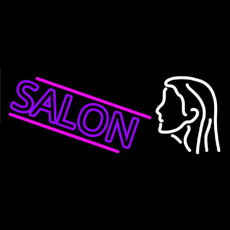 Salon Logo Leuchtreklame