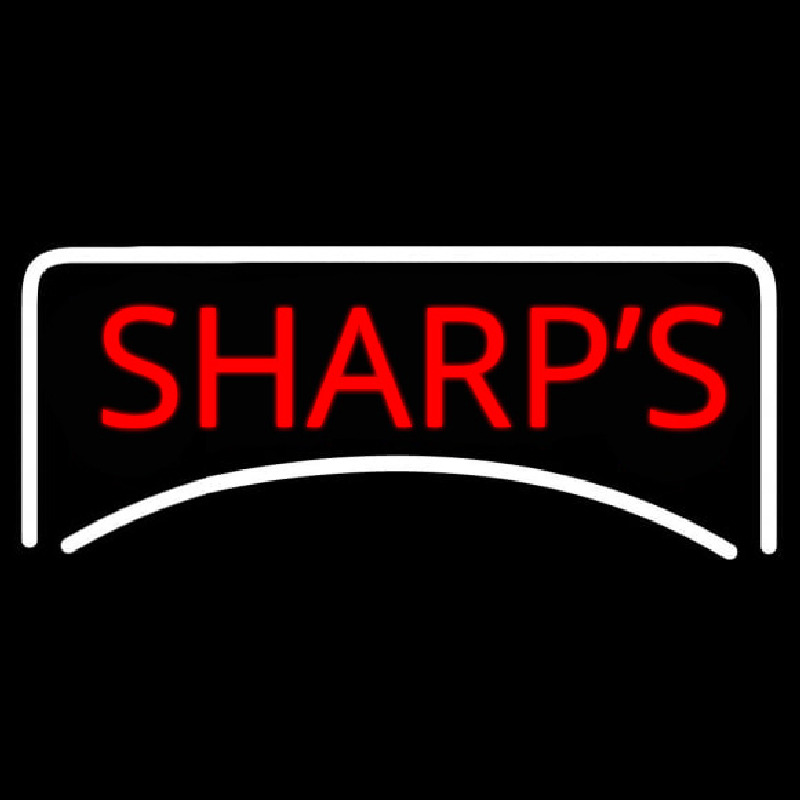 Sharps Leuchtreklame