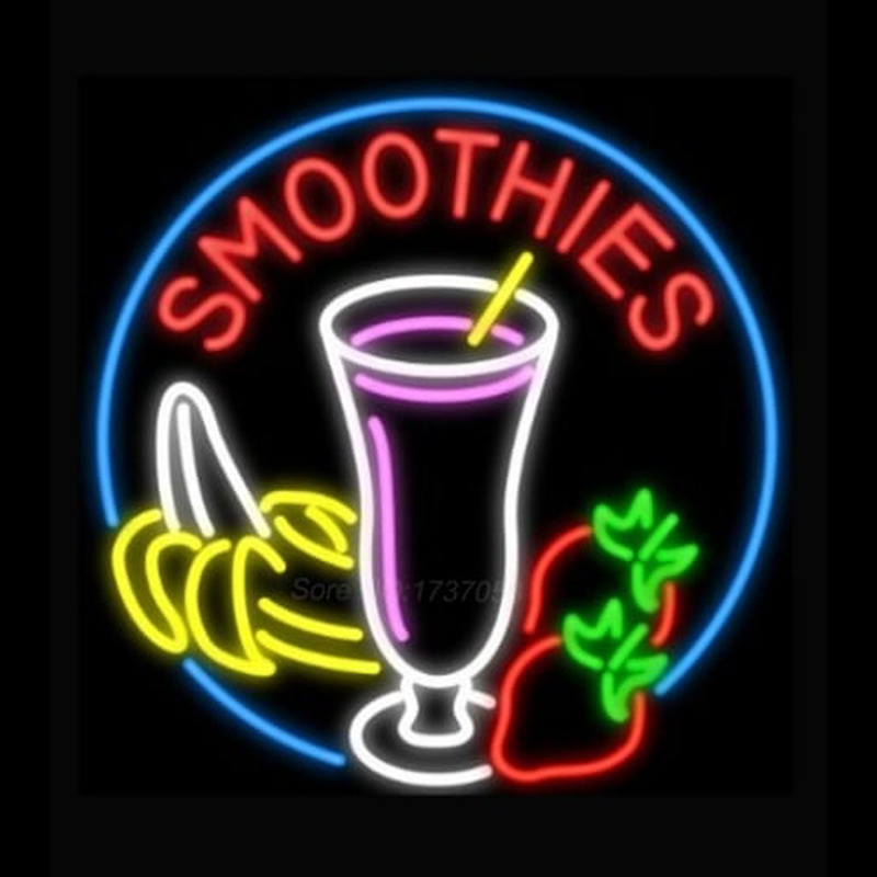 Smoothies with Fruit Leuchtreklame