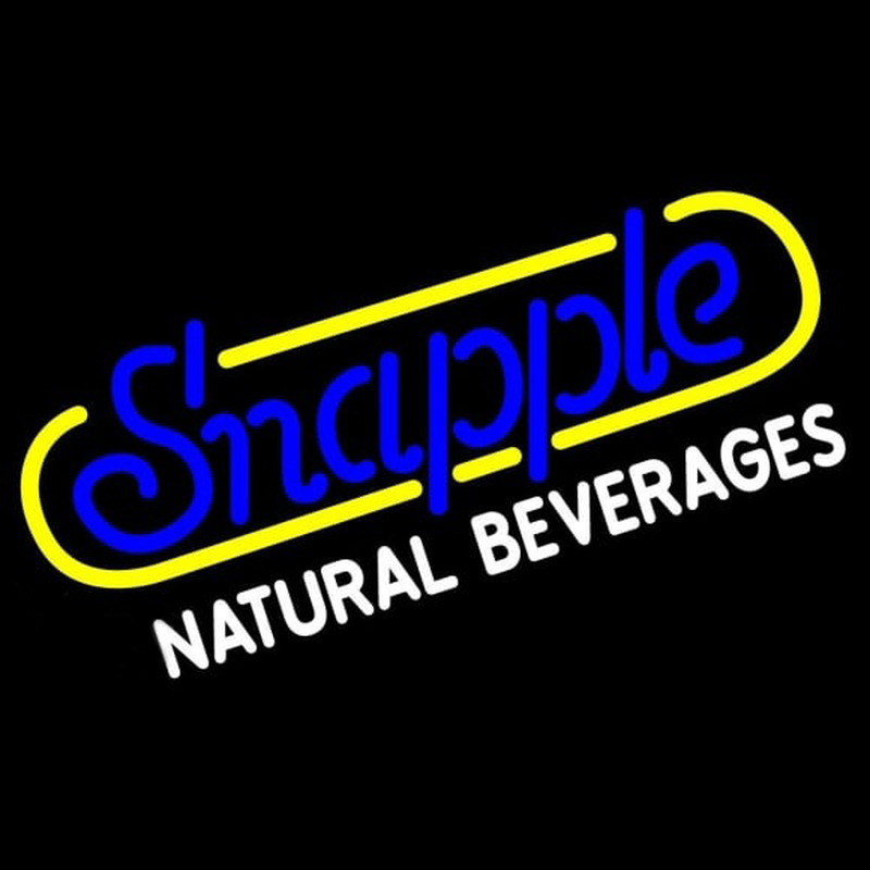 Snapple Leuchtreklame