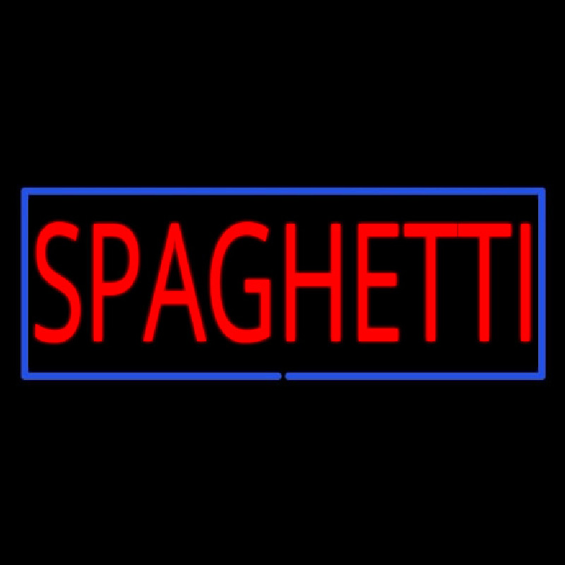 Spaghetti Leuchtreklame