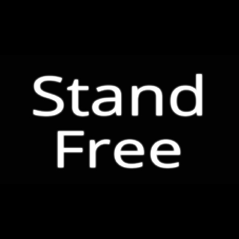 Stand Free Leuchtreklame