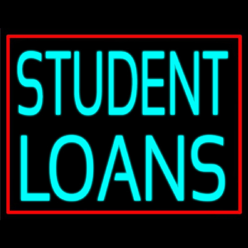 Students Loan Leuchtreklame