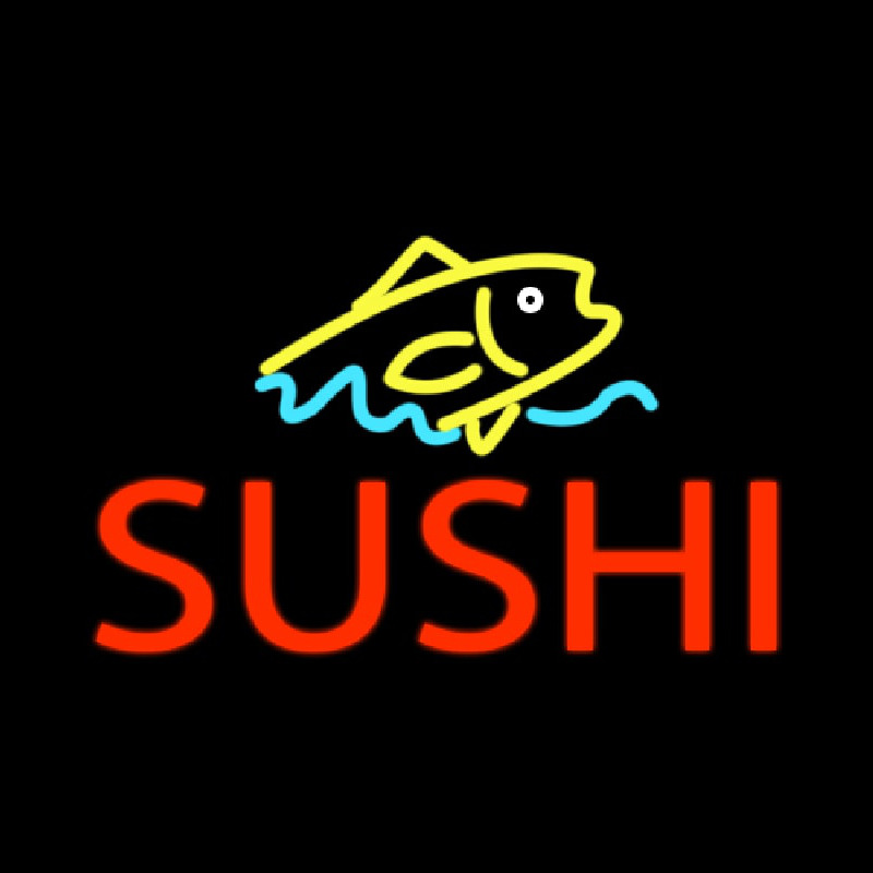 Sushi Catering Leuchtreklame