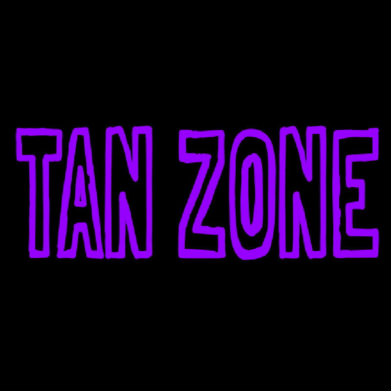 Tan Zone Leuchtreklame