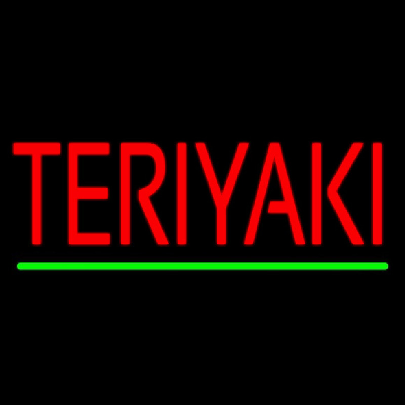 Teriyaki Leuchtreklame