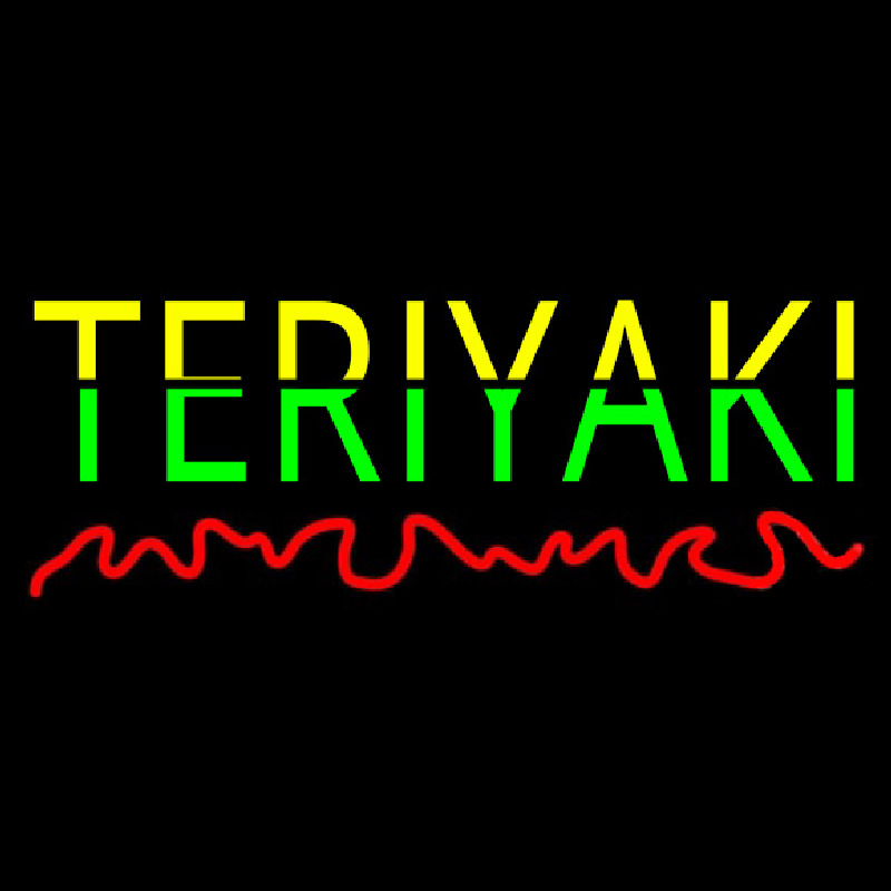 Teriyaki Leuchtreklame