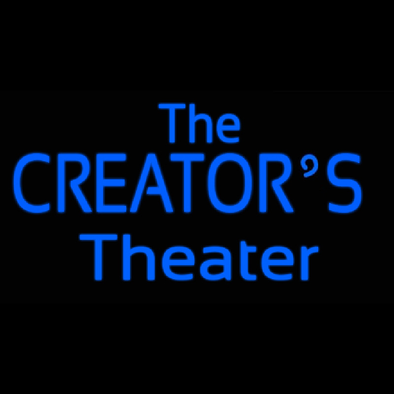 The Creators Theater Leuchtreklame