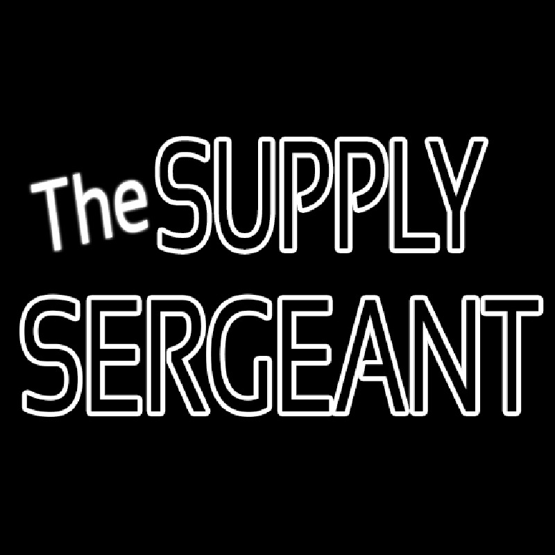 The Supply Sergeant Leuchtreklame