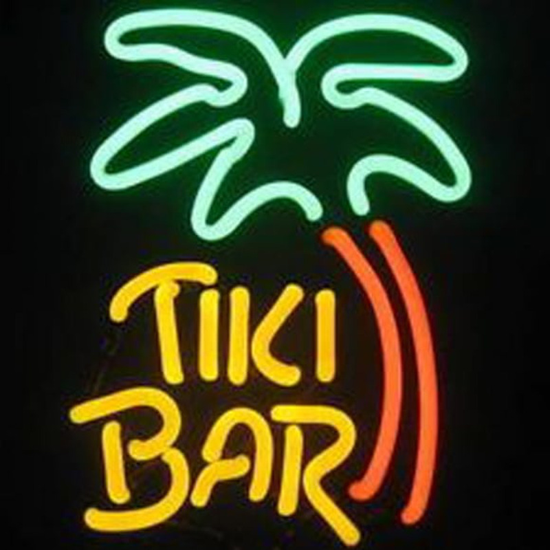 Tiki Bar Leuchtreklame