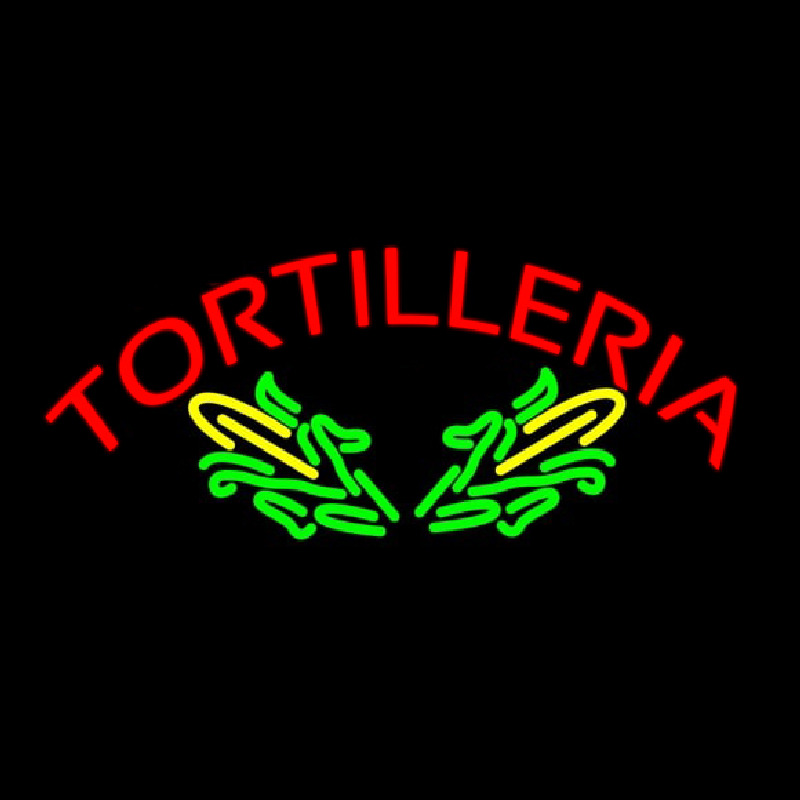 Tortilleria Leuchtreklame