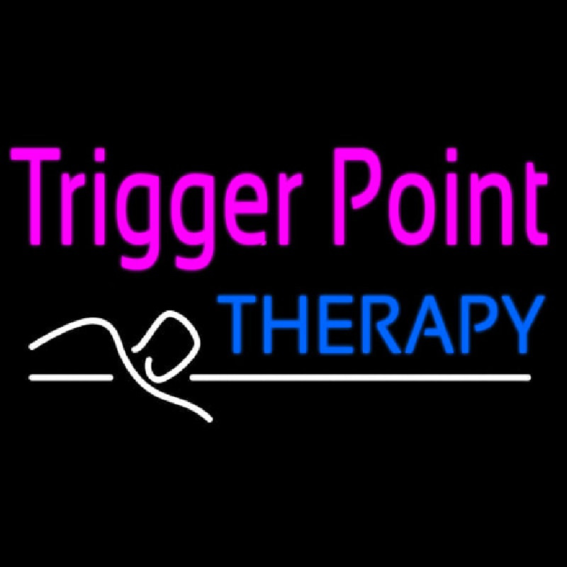 Trigger Point Therapy Leuchtreklame