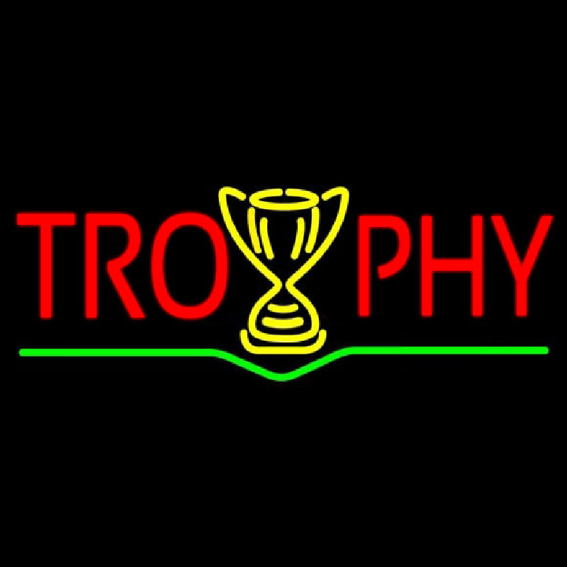 Trophy Leuchtreklame