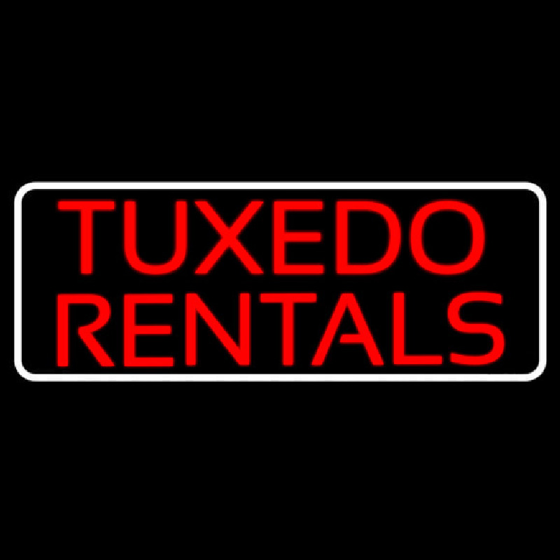 Tu edo Rentals Leuchtreklame